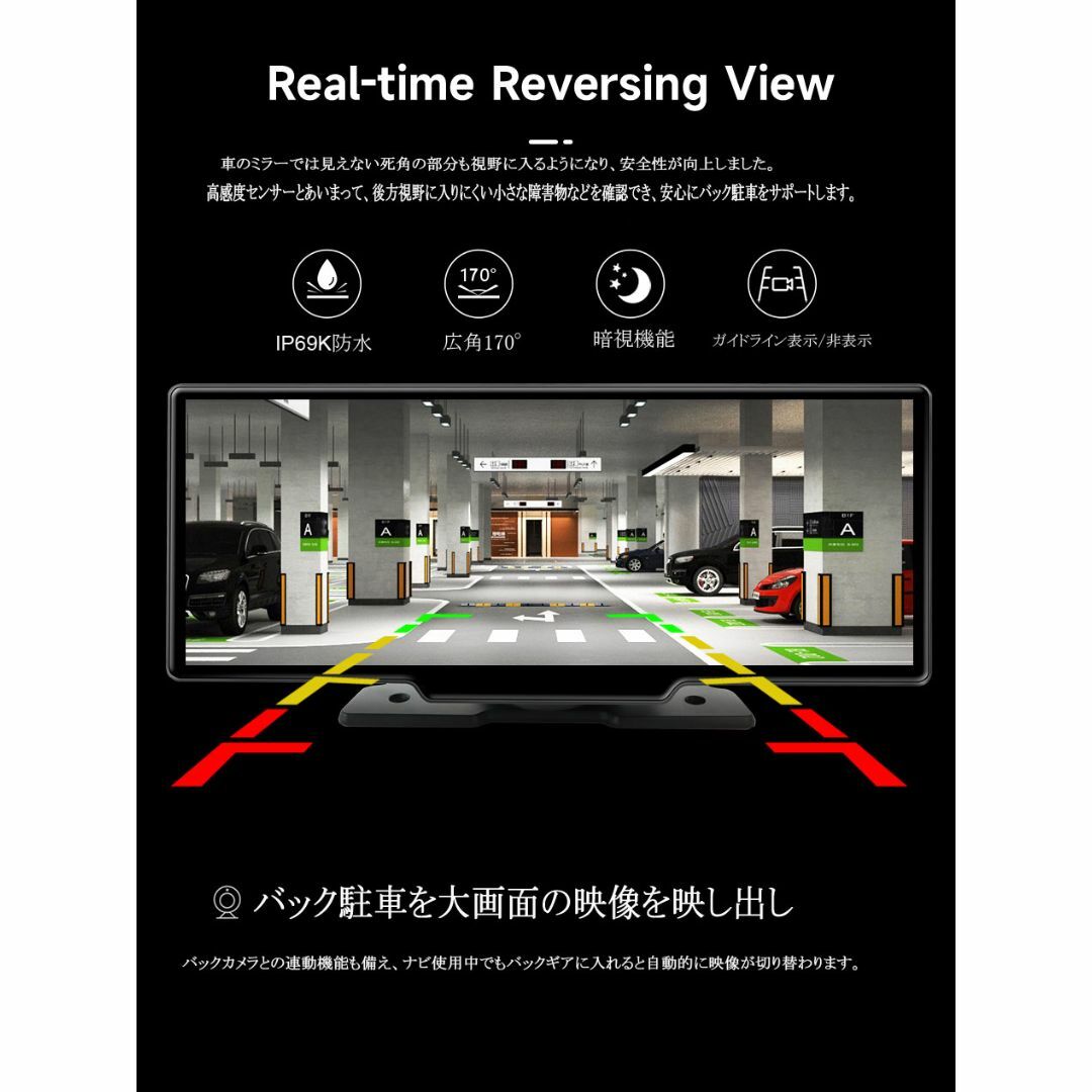 ポータブルディスプレイオーデイオオンダッシュモニターモニター