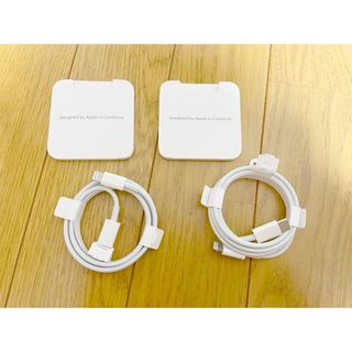 iPhone 12mini付属品　ケーブル2個(バッテリー/充電器)