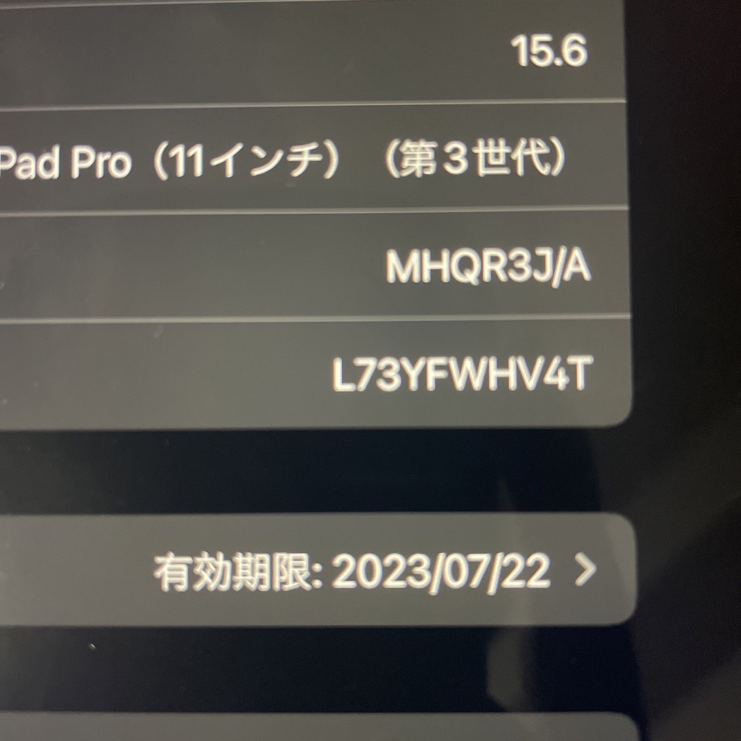 【最安値】iPad Pro11 第3世代　本体　カバーケース付き専用