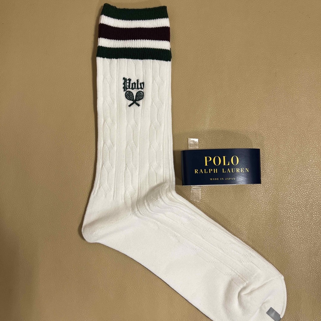 POLO RALPH LAUREN(ポロラルフローレン)の新入荷❗️新品　メンズ　ポロラルフローレン　人気綿ソックス　日本製　送料無料 メンズのレッグウェア(ソックス)の商品写真