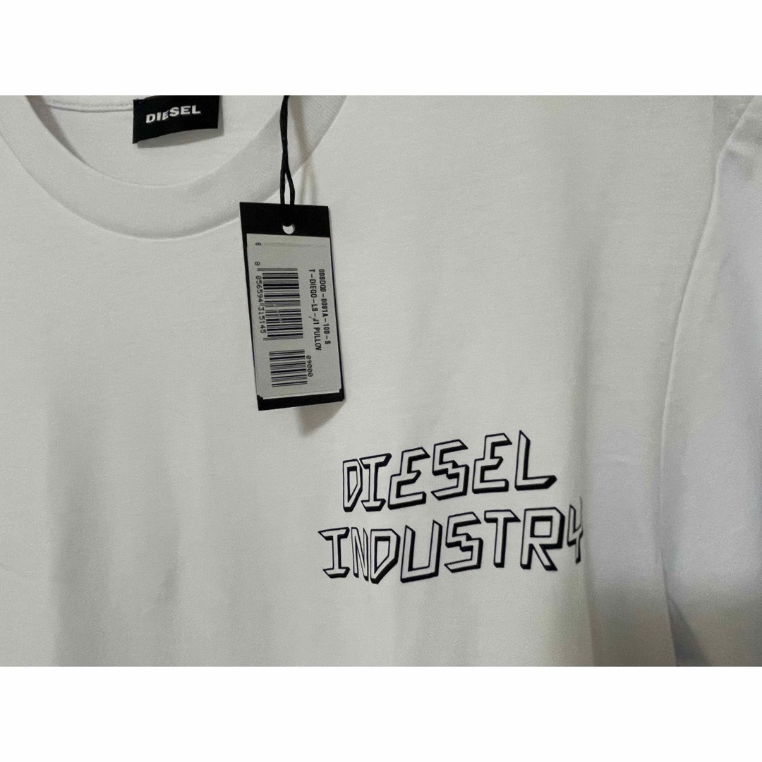 DIESEL(ディーゼル)のDIESEL ディーゼル Tシャツ 長袖 グラフィック プリント サイズ：S メンズのトップス(Tシャツ/カットソー(七分/長袖))の商品写真