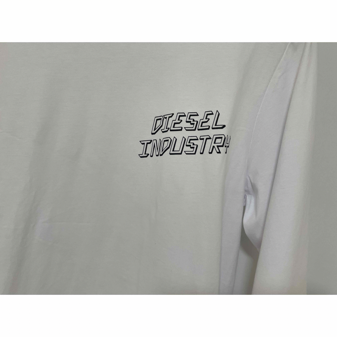 DIESEL(ディーゼル)のDIESEL ディーゼル Tシャツ 長袖 グラフィック プリント サイズ：S メンズのトップス(Tシャツ/カットソー(七分/長袖))の商品写真