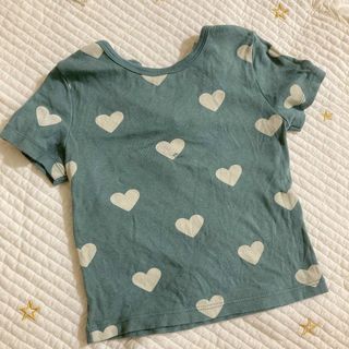 プチバトー(PETIT BATEAU)のプチバトーハート柄Tシャツ86cm/24m(シャツ/カットソー)