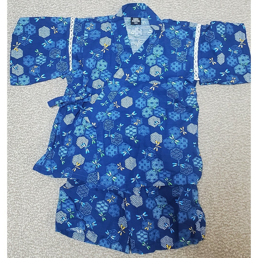 甚平　男の子　100 キッズ/ベビー/マタニティのキッズ服男の子用(90cm~)(甚平/浴衣)の商品写真