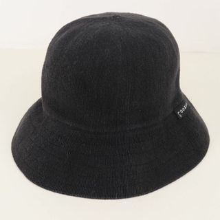 カンゴール(KANGOL)のカンゴール バケットハット 無地 イギリス製 ブランド 帽子 黒 メンズ レディース ブラック KANGOL(ハット)