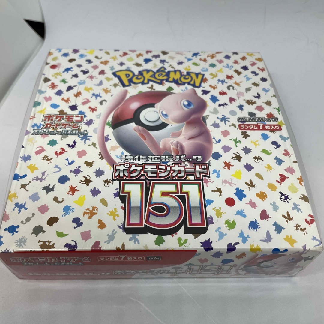 50%OFF！ ポケモンカード151BOX☆シュリンク付き シュリンク付」の落札