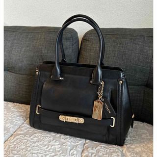 コーチ(COACH)のcoach レザーバック(ハンドバッグ)