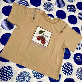 ☆RICO SUCRE☆2wayオフショルダーファスナーTシャツ(Tシャツ/カットソー)