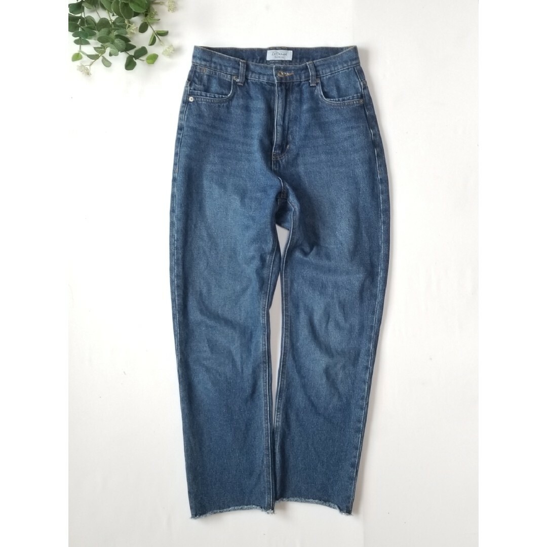 SLOBE IENA(スローブイエナ)のSLOBE IENA   LE DENIM カットオフスリムデニムパンツ 38 レディースのパンツ(デニム/ジーンズ)の商品写真