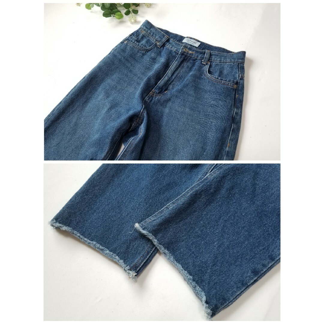 SLOBE IENA(スローブイエナ)のSLOBE IENA   LE DENIM カットオフスリムデニムパンツ 38 レディースのパンツ(デニム/ジーンズ)の商品写真