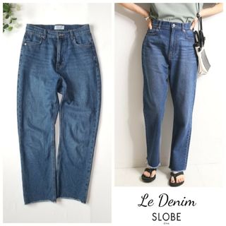 SLOBE IENA LE DENIM カットオフスリムデニムパンツ 38