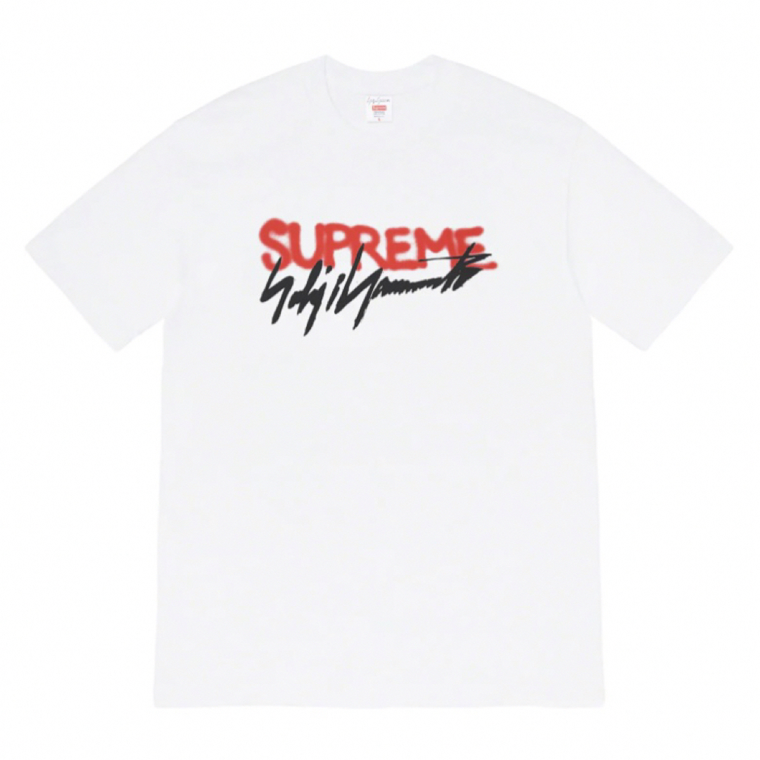 Supreme/Yohji Yamamoto Logo Tee 白 M