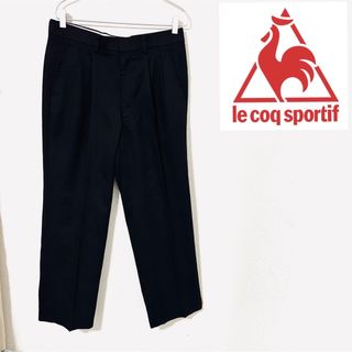 ルコックスポルティフ(le coq sportif)のルコックスポルティフ　ゴルフウェア　ゴルフパンツ　メンズ　ブラック　W82(ウエア)