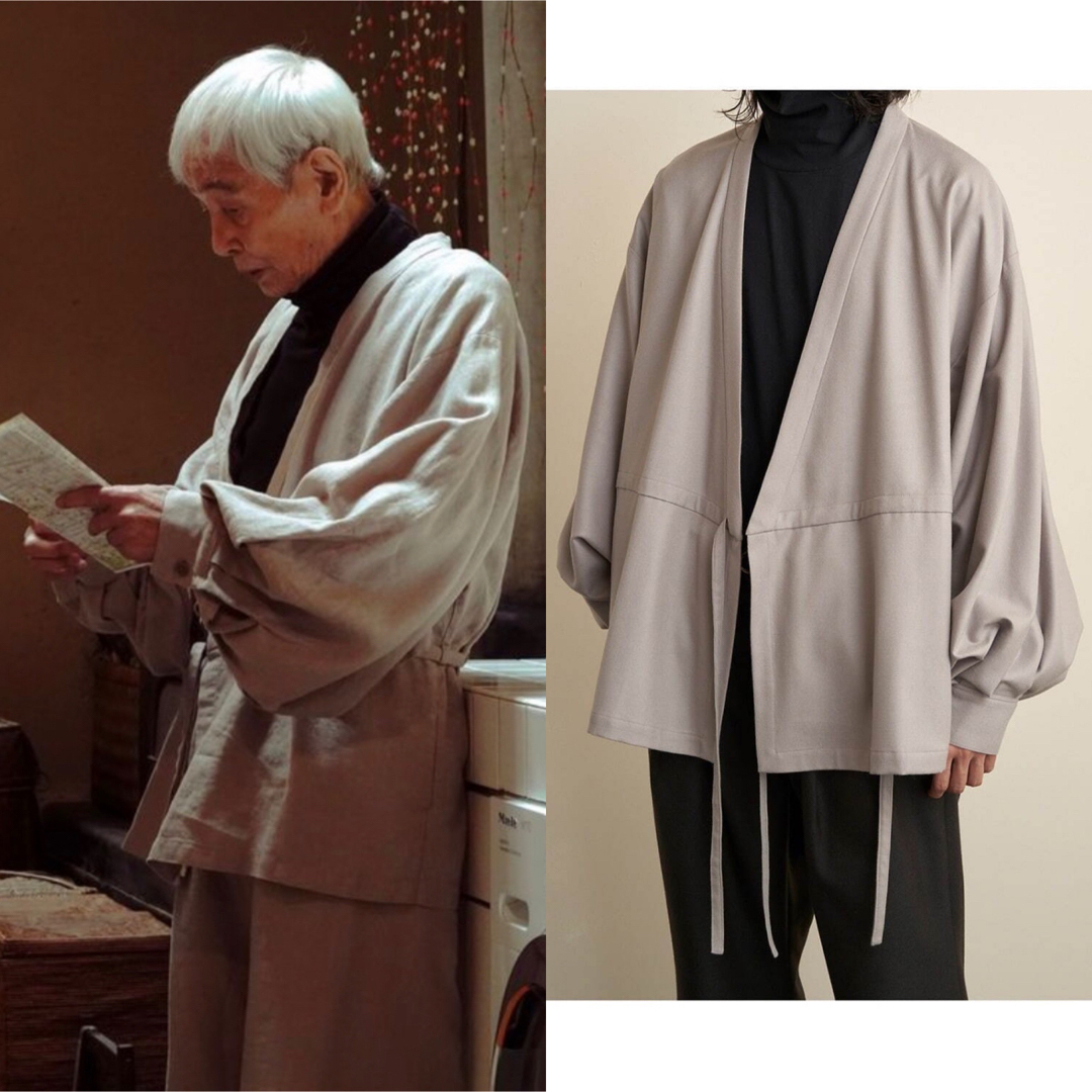 日本製 trove 和服 着物 ガウン羽織コートジャケット 法衣ガウン
