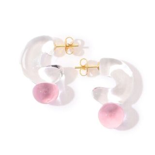 トゥモローランド(TOMORROWLAND)のLEVENS JEWELS DROP MINI HOOPS ピアス(ピアス)