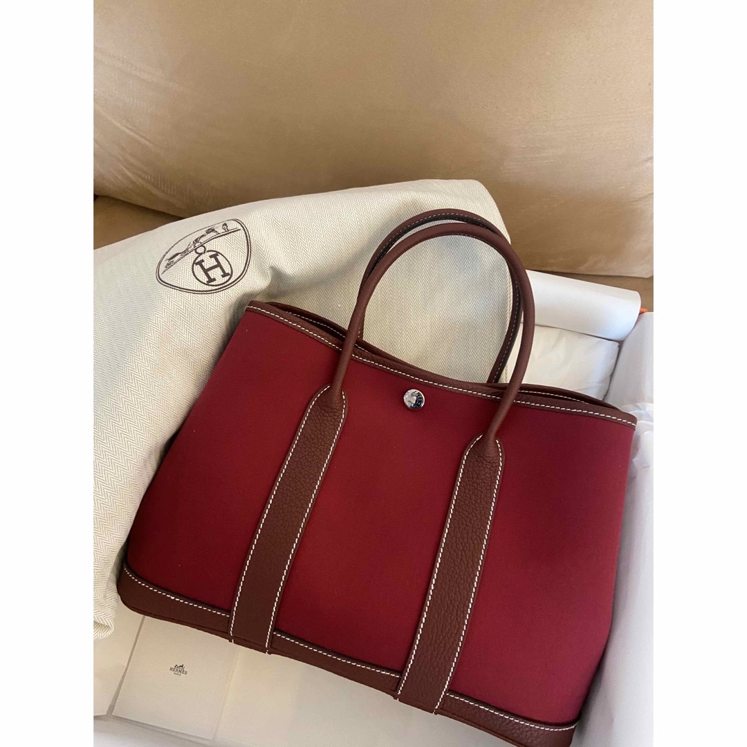 新品未使用！Hermes ガーデンパーティー tpm 30