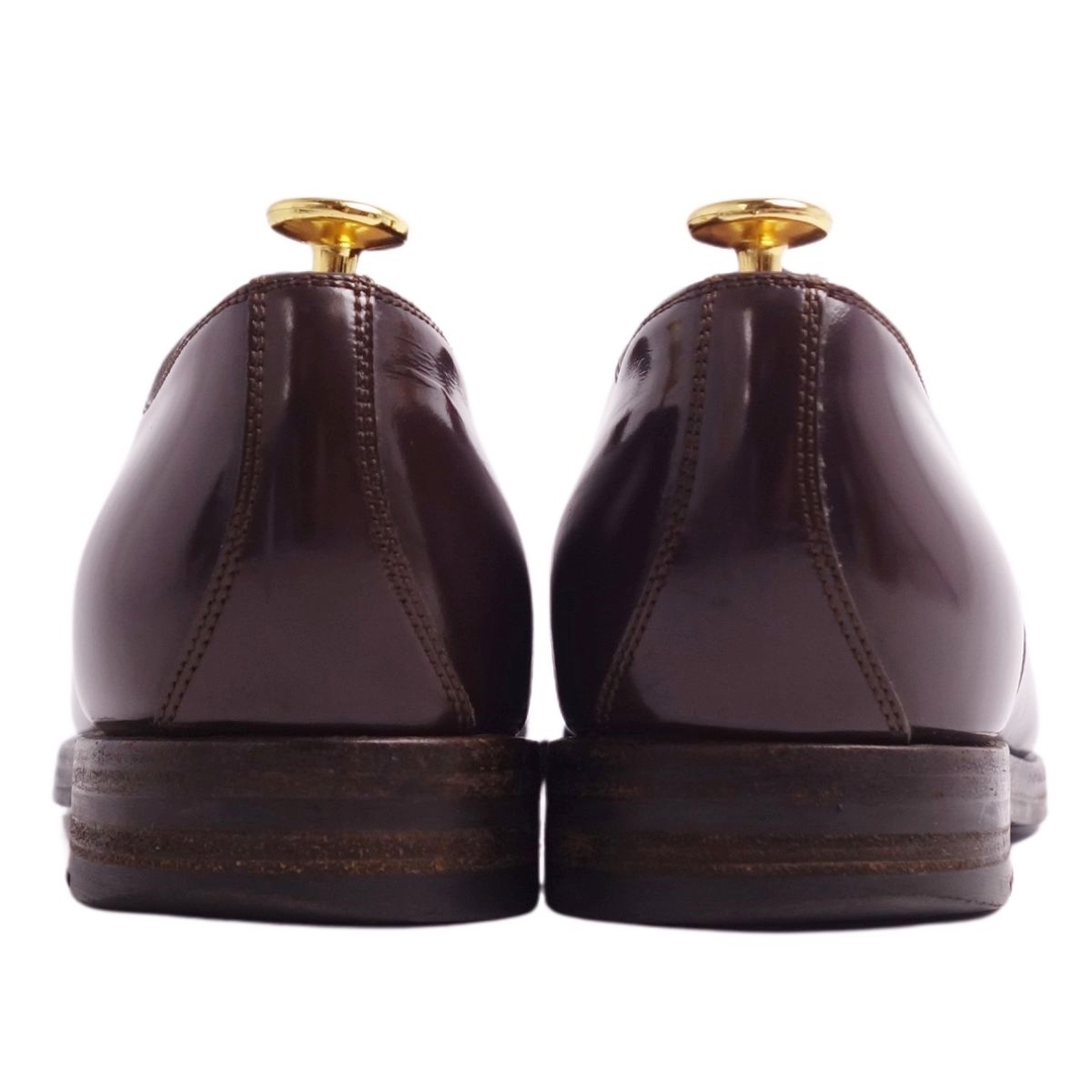 Gucci(グッチ)のグッチ GUCCI レザーシューズ ダービーシューズ プレーントゥ カーフレザー 外羽根 革靴 メンズ 6.5(25.5cm相当) ブラウン メンズの靴/シューズ(ドレス/ビジネス)の商品写真