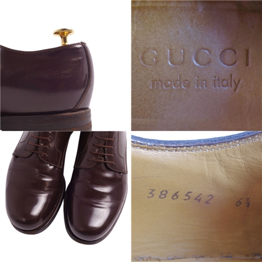 GUCCI - グッチ GUCCI レザーシューズ ダービーシューズ GUCCI - グッチ GUCCI レザーシューズ ダービーシューズ