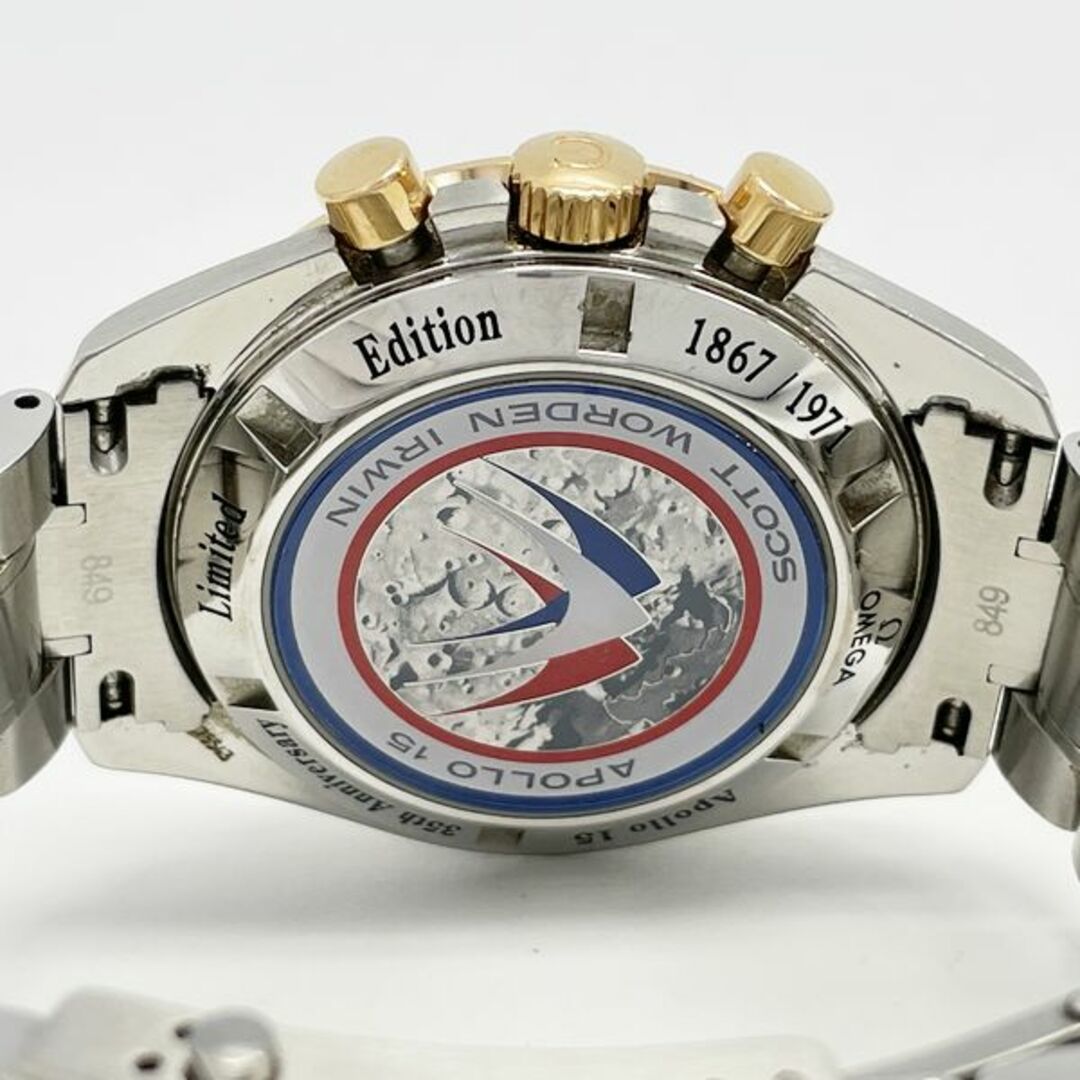 OMEGA スピードマスター アポロ15号 35周年記念 クロノグラフ 3366.51 腕時計