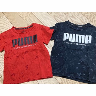 プーマ(PUMA)のSA様専用♪PUMATシャツ120☆2枚セット(Tシャツ/カットソー)