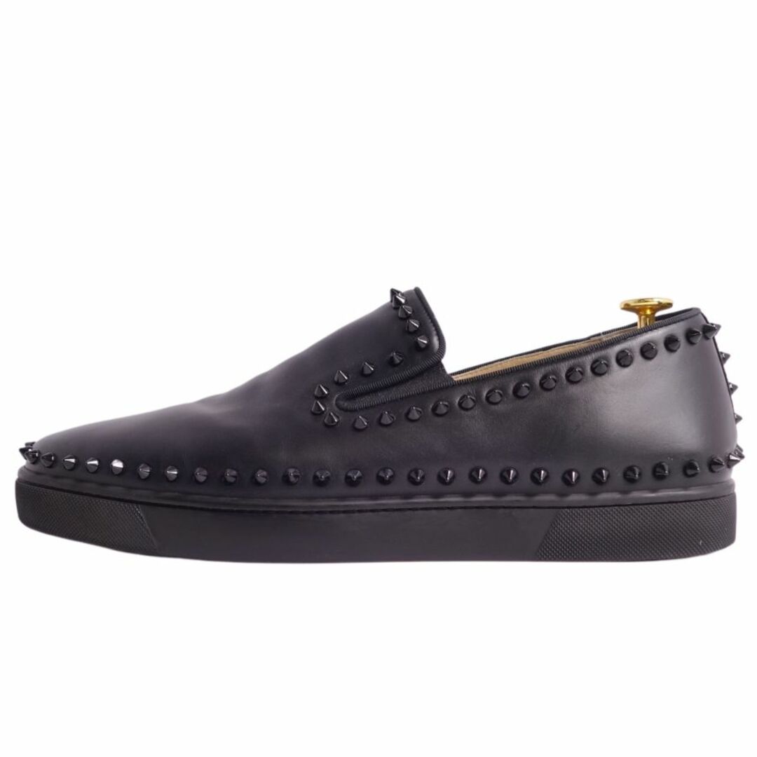 最終値下げ　早い者勝ち　箱有　付属品有　ルブタン　ローファー　スリッポン Christian Louboutin ルブタン スリッポン スニーカー ピック