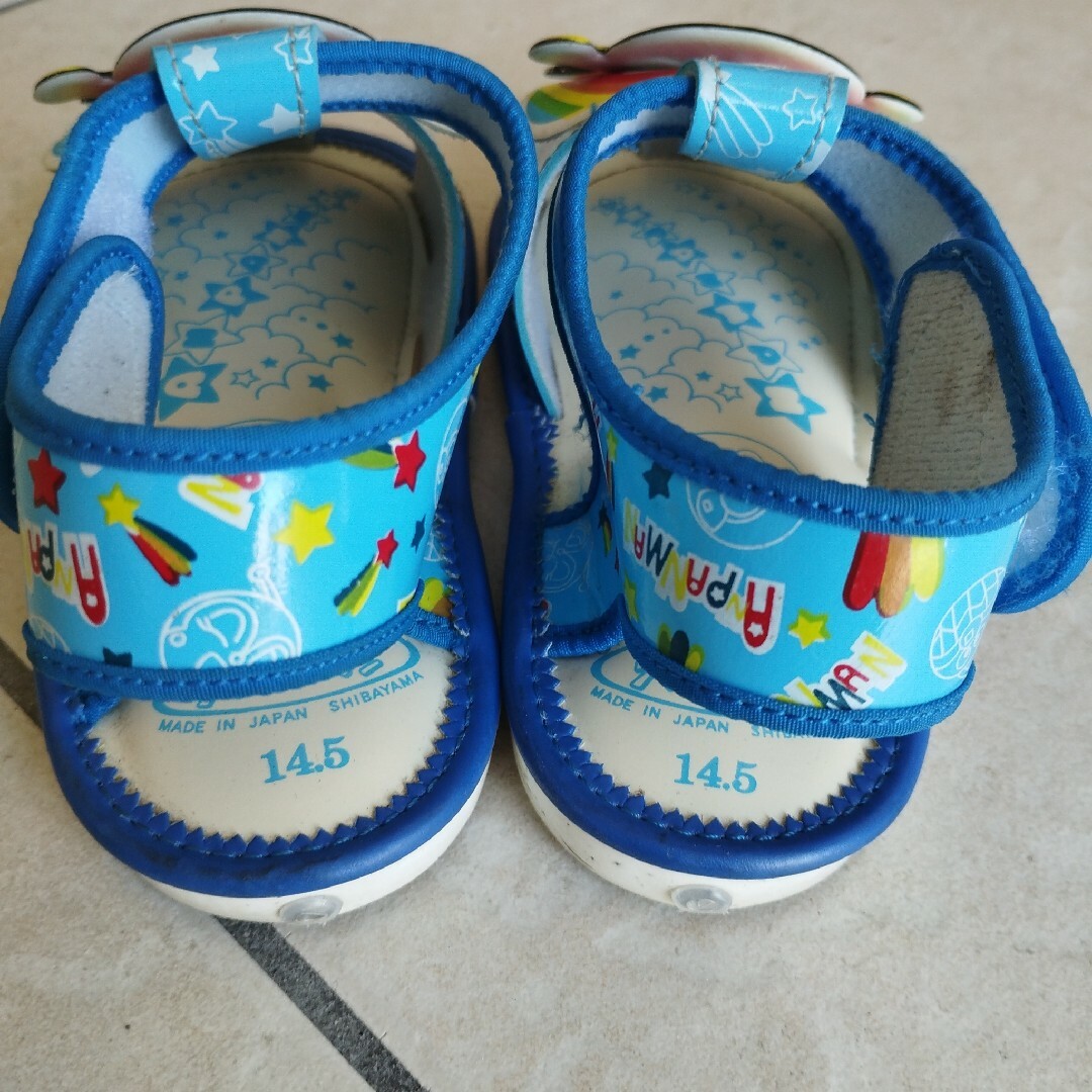 アンパンマン　サンダル キッズ/ベビー/マタニティのベビー靴/シューズ(~14cm)(サンダル)の商品写真