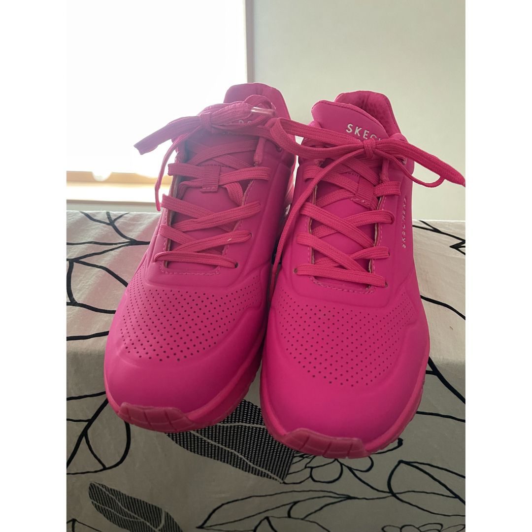 SKECHERS - スケッチャーズ Skechers Womens スニーカー ピンク 新品未