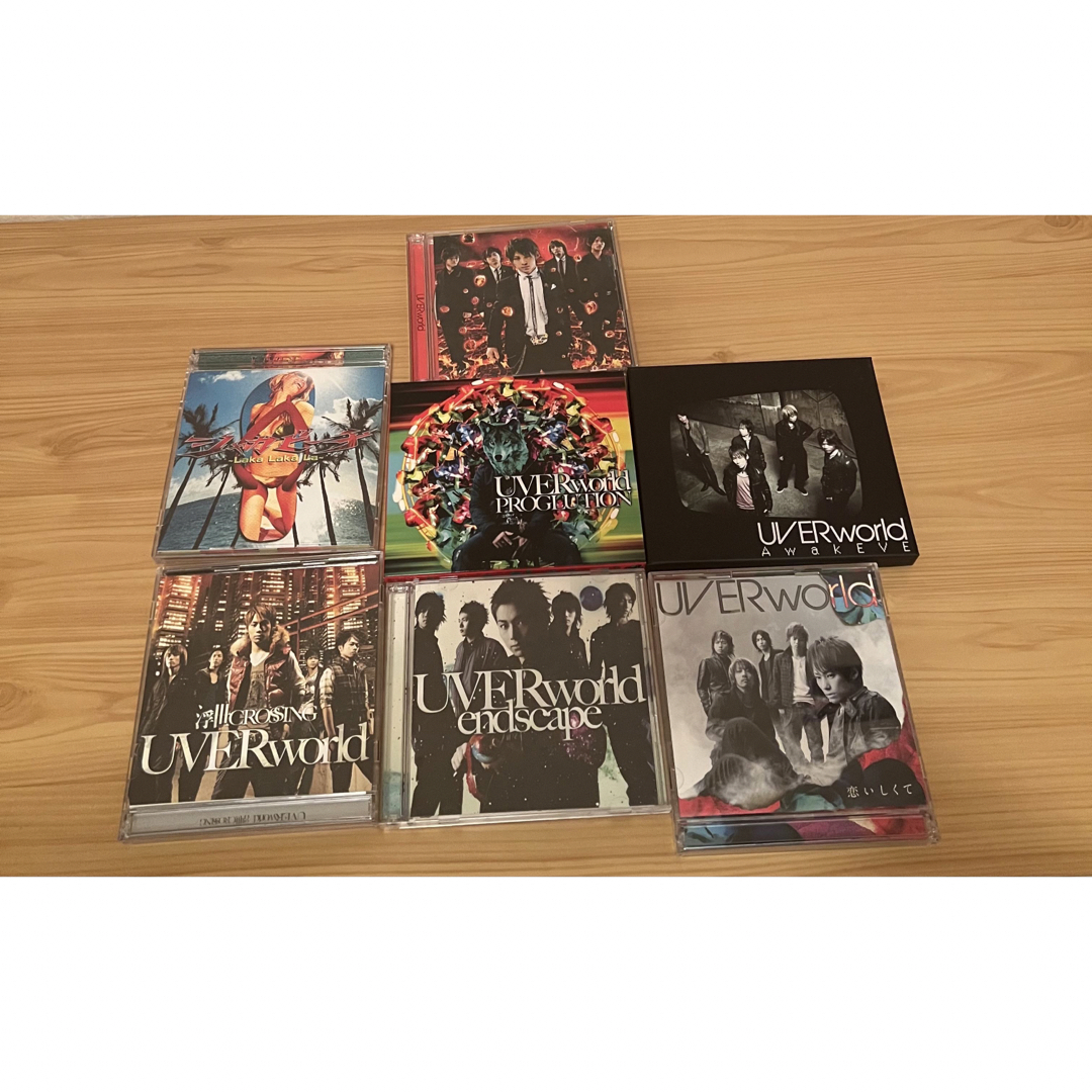 UVERworld CDまとめ売り 7枚の通販 by mimi3|ラクマ