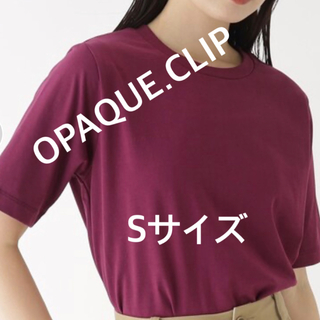 オペークドットクリップ(OPAQUE.CLIP)の3513 OPAQUE.CLIP ワールド パープル S 新品未使用(Tシャツ(半袖/袖なし))
