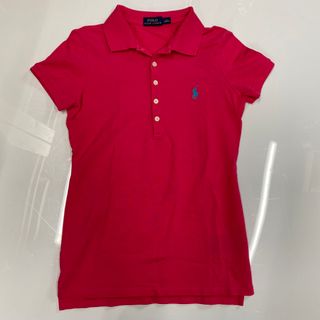 ポロラルフローレン(POLO RALPH LAUREN)のラルフローレン　ポロシャツ　ダークピンク　r502(ポロシャツ)