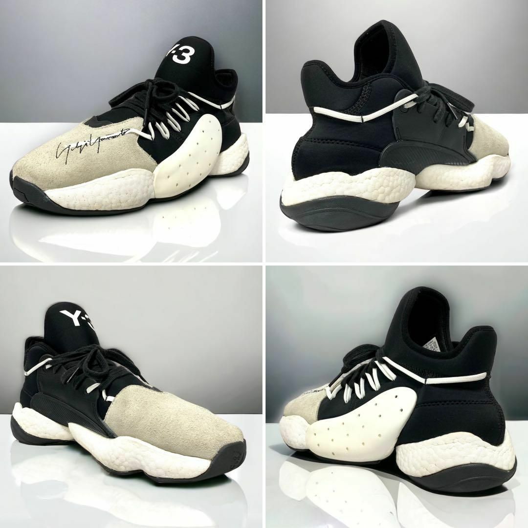 アディダス Y3 BYW ビーボール ホワイト ブラック