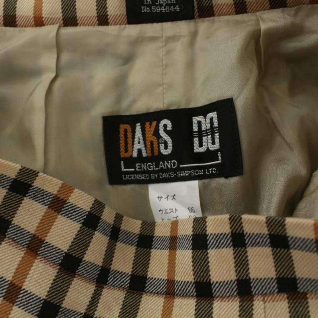 ★新品!DAKS　ダックス　メンズ　ウール100％　ニット　ベスト　Lサイズ