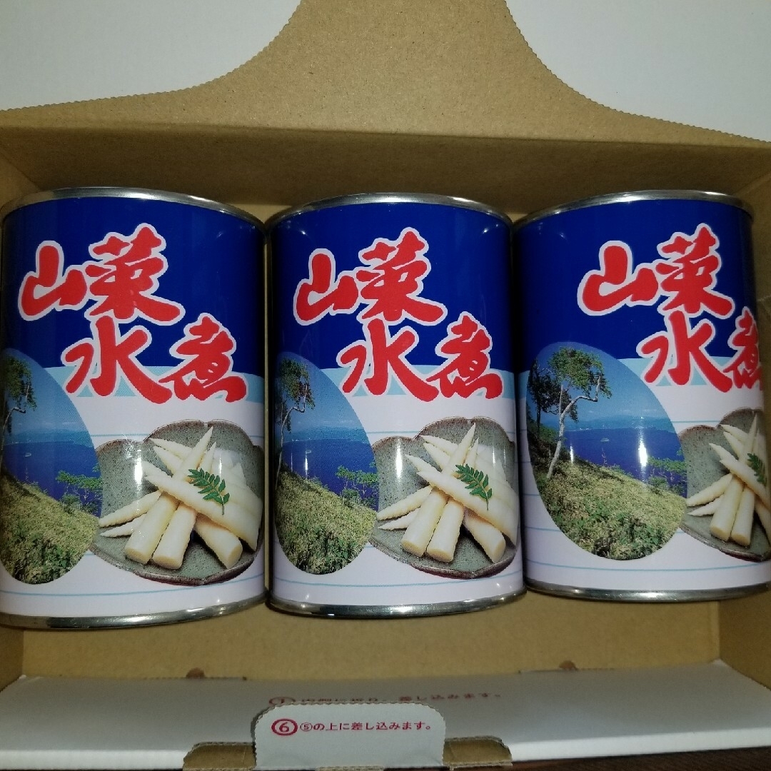 ポリカーボネイト製キッチンポット 令和5年産 タケノコ缶詰め3缶セット
