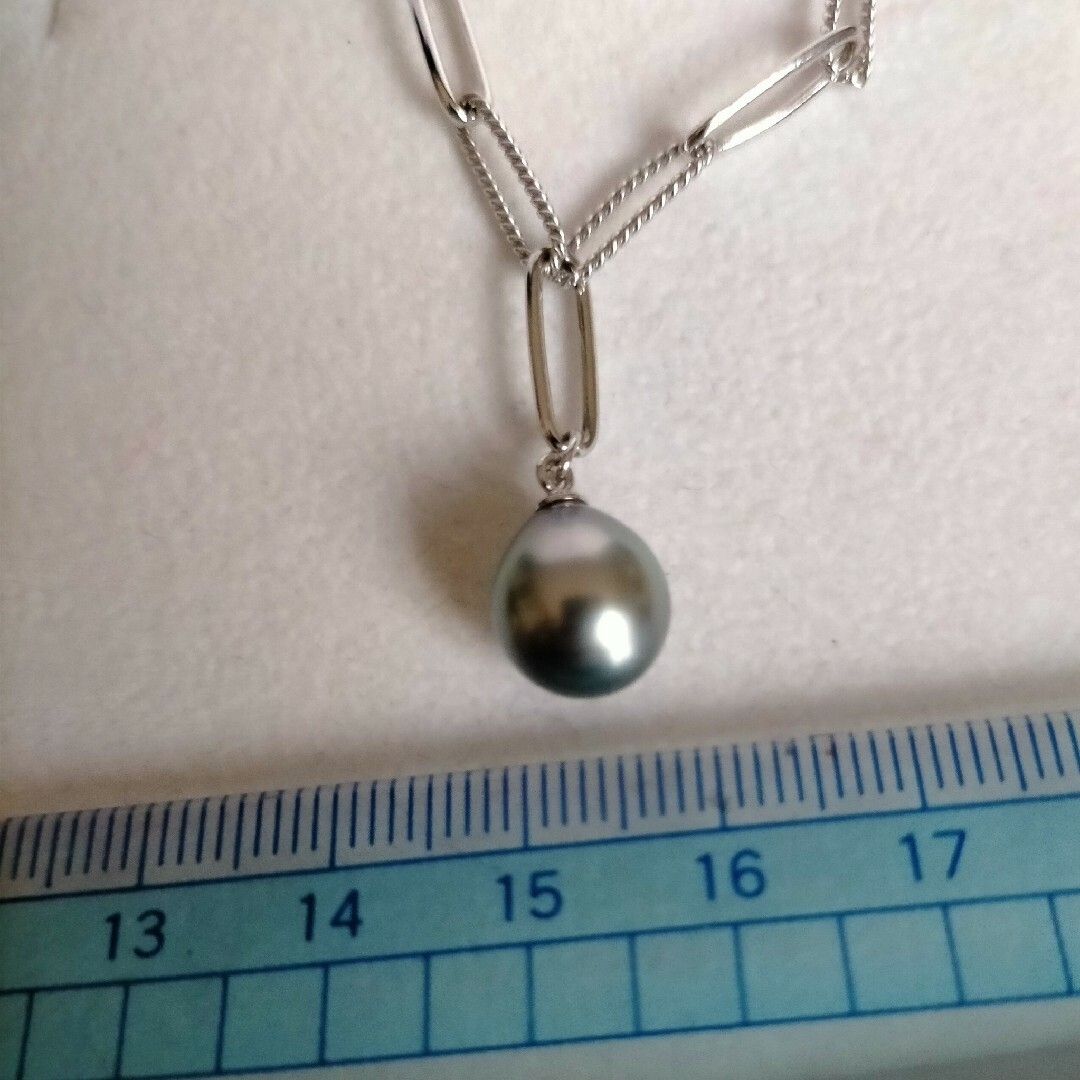 MIKIMOTO(ミキモト)のアコヤ真珠（本真珠/一級品）シルバーデザインブレスレット✨1点物/美品 レディースのアクセサリー(ブレスレット/バングル)の商品写真