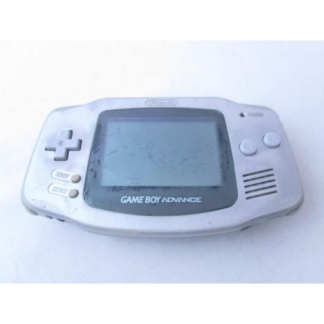 訳有 任天堂 GBA ゲームボーイアドバンス 本体 AGB-001 シルバー ジャンク品 | フリマアプリ ラクマ