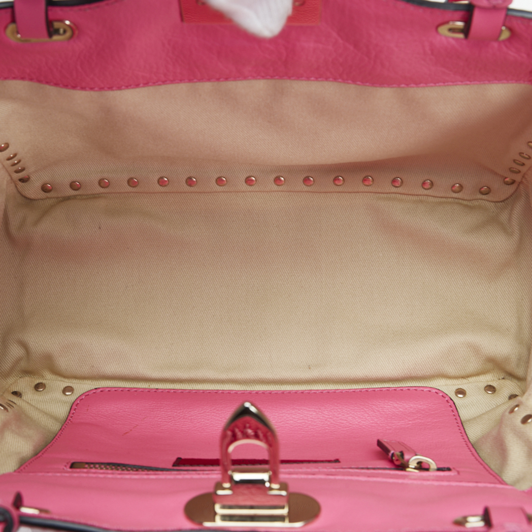 VALENTINO - ヴァレンティノ ロックスタッズ ハンドバッグ VALENTINO - ヴァレンティノ ロックスタッズ ハンドバッグ
