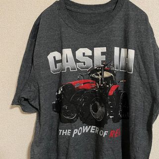 449【美品】US ヴィンテージ 古着 トラクター Tシャツ 半袖(Tシャツ/カットソー(半袖/袖なし))