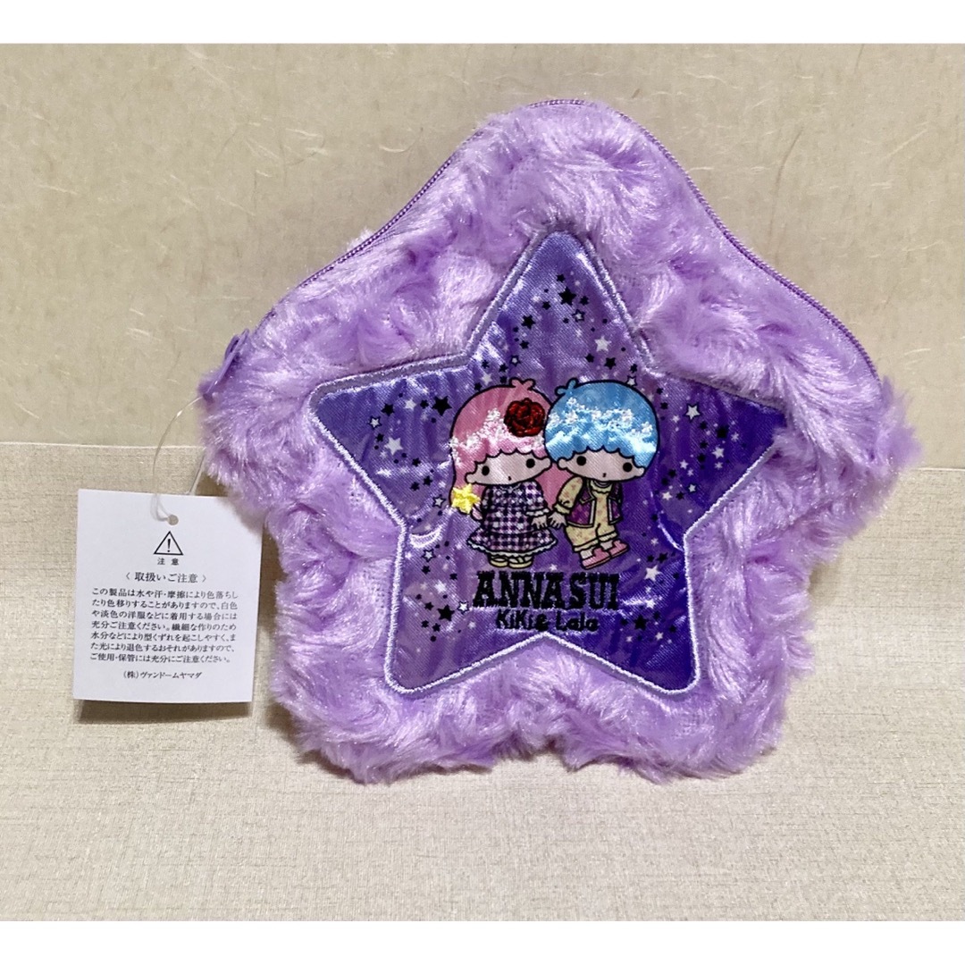 ANNA SUI ポーチ　キキララ　サンリオ　コラボ　新品　タグ付　レア