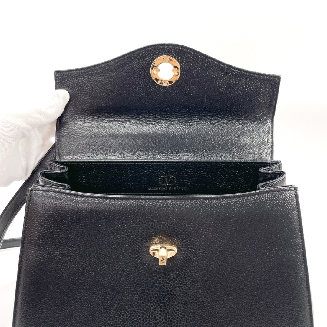 valentino garavani(ヴァレンティノガラヴァーニ)のバレンチノガラバーニ ハンドバッグ 2WAY   ブラック レディースのバッグ(ハンドバッグ)の商品写真