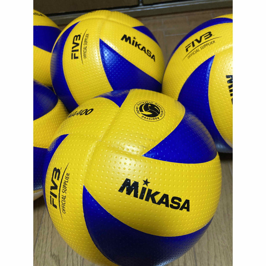 ミカサ MIKASA バレーボール 検定球 4号 MVA400 2個セット - バレーボール