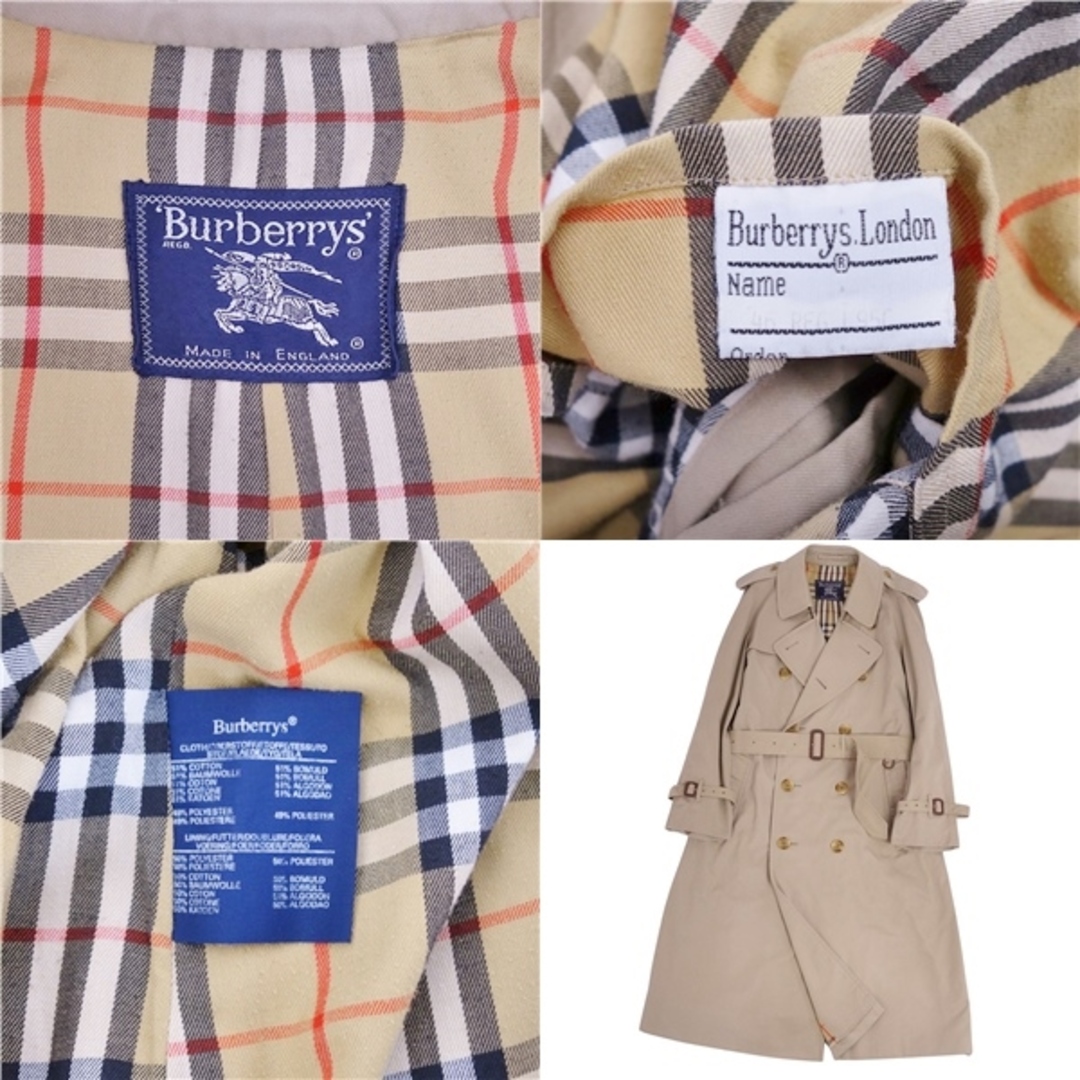 BURBERRY   美品 Vintage バーバリー Burberrys コート トレンチコート