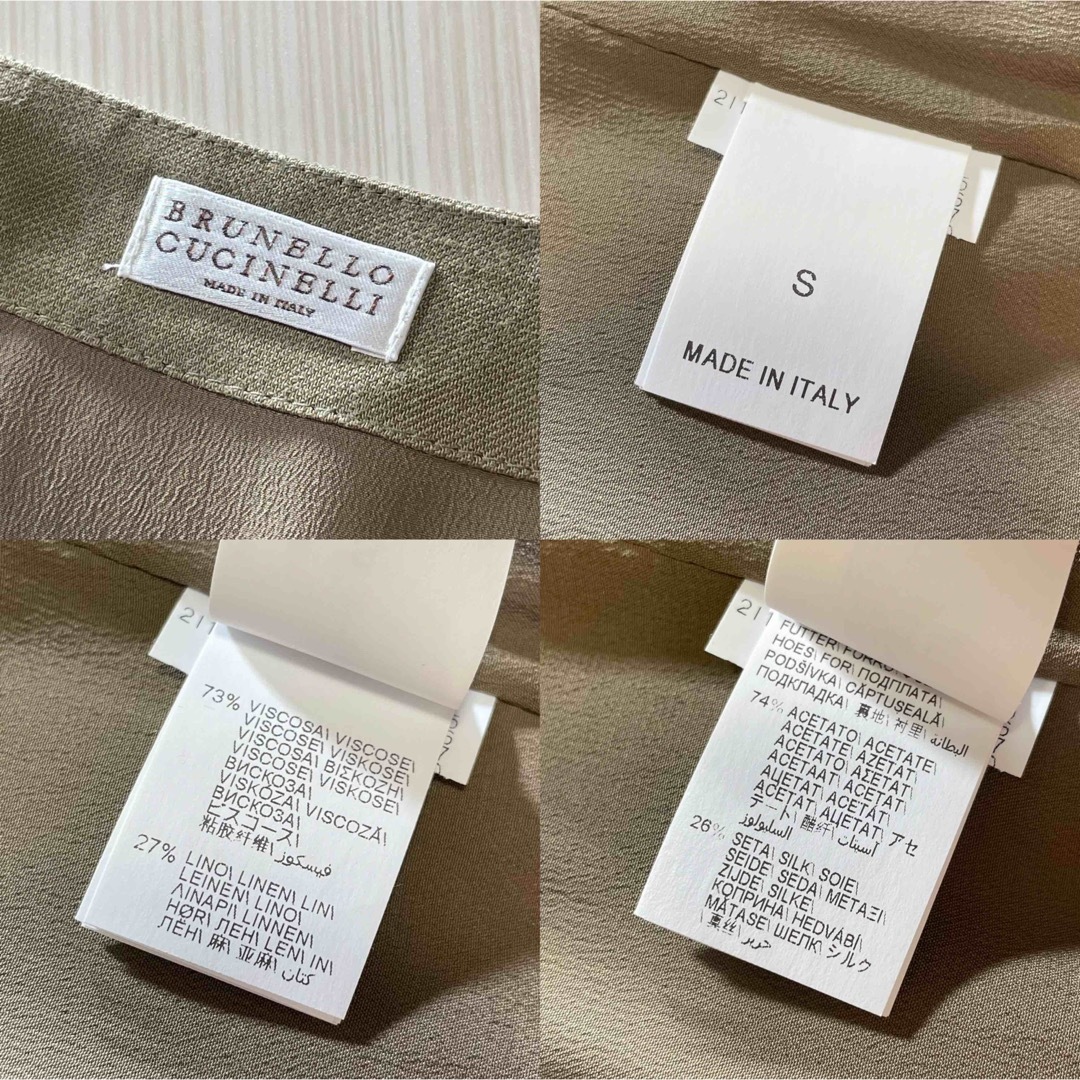 BRUNELLO CUCINELLI - J18☆美品☆極上ロングワンピース ブルネロ