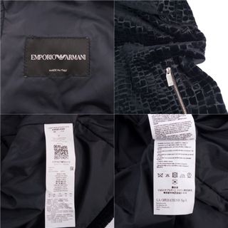 EMPORIO ARMANI 20AW エンポリオアルマーニ　ベロアプルオーバー