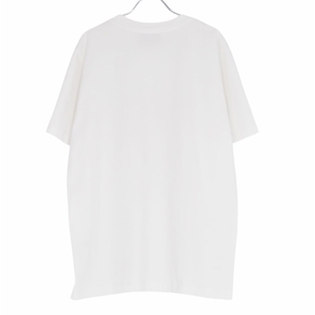 美品 カサブランカ CASABLANCA Tシャツ カットソー ロゴ コットン トップス メンズ L ホワイト