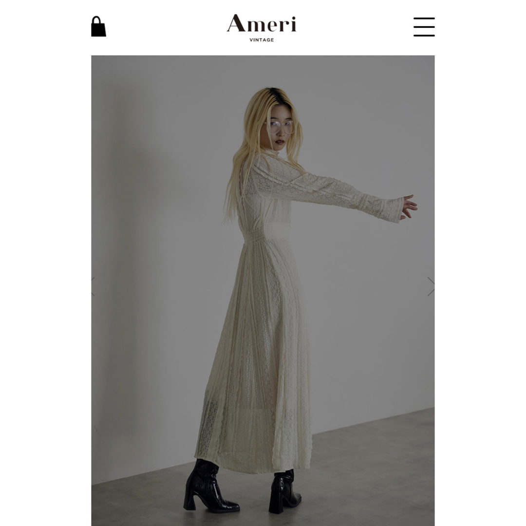 Ameri LIMITED VINTAGE LACE DRESS