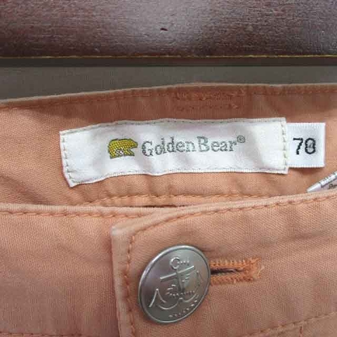 Golden Bear(ゴールデンベア)のゴールデンベア テーパード センタープレス パンツ ロング 薄手 70 ピンク メンズのパンツ(スラックス)の商品写真