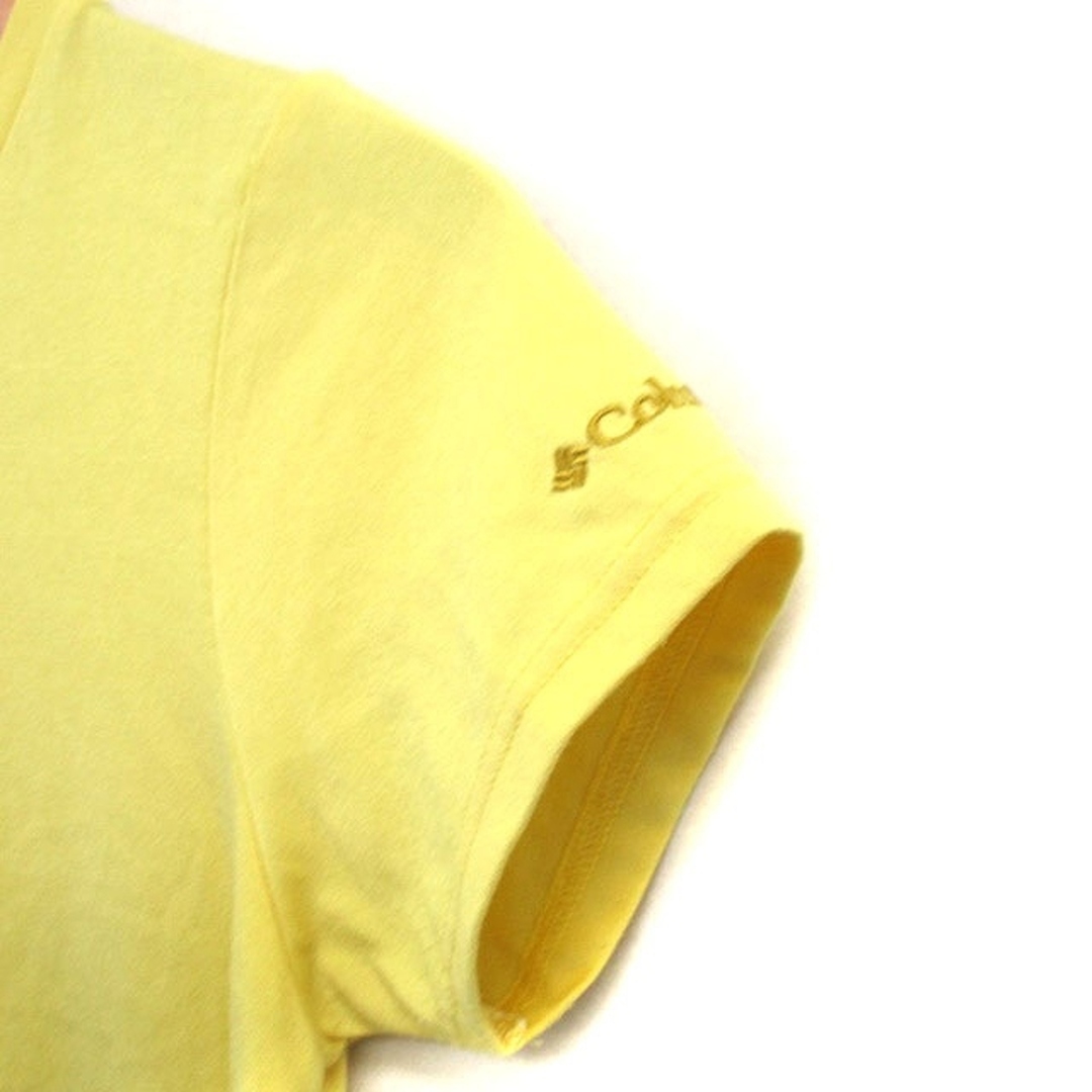 Columbia(コロンビア)のコロンビア Columbia カットソー Tシャツ 半袖 プリント S イエロー レディースのトップス(カットソー(半袖/袖なし))の商品写真