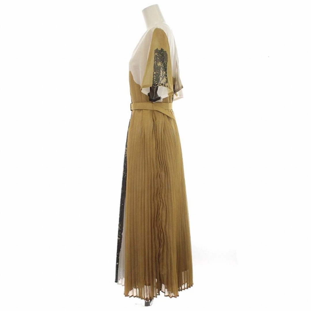 Ameri VINTAGE(アメリヴィンテージ)のアメリヴィンテージ 21SS FUDE ART PLEATS DRESS レディースのワンピース(ロングワンピース/マキシワンピース)の商品写真