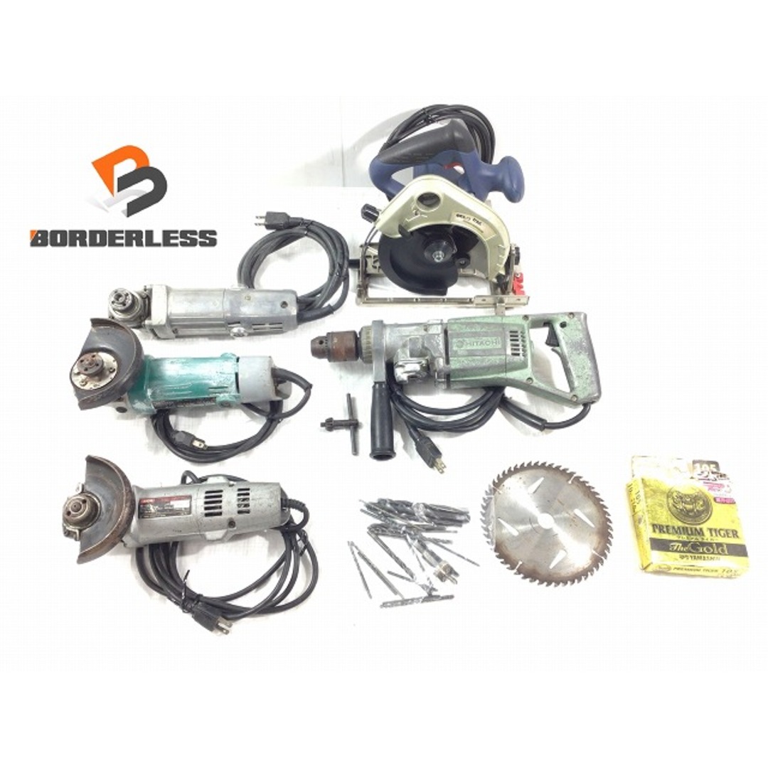 ☆中古品 計5点☆三共 165mmマルノコ TCS-165A 新興 リョービ 日立 ...