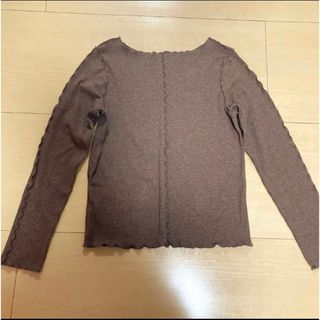 ダブルクローゼット(w closet)のメロウ長袖Tシャツ/W closet(シャツ/ブラウス(長袖/七分))